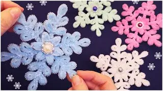 ❄️ Легко сделать ❄️ Красивые снежинки своими руками ✨ Christmas Decorations