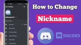 Change Your Nickname on Discord | How To Change Your NickName on Discord Mobile