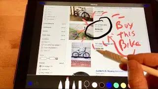 How to draw on photos with Apple Pencil