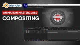 Compositing and Exporting final animation | Blender & After effects animation masterclass tutorial