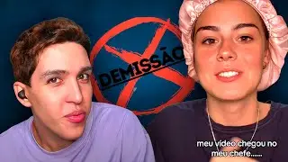 Falou mal da firma no TIKTOK e foi DESCOBERTA!