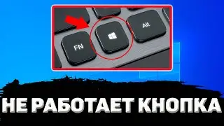 ЧТО ДЕЛАТЬ ЕСЛИ НЕ РАБОТАЕТ КНОПКА WINDOWS НА КЛАВИАТУРЕ ?