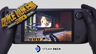 Steam Deck Gameplay | Duke Nukem 3D: 20th Anniversary World Tour | Steam OS