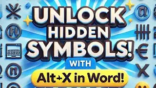 How to Use Unicode Symbols in Microsoft Word | Secret Alt+X Shortcuts!