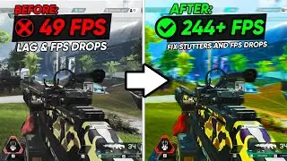🔧 Apex Legends Season 12: Drastically Increase FPS & Fix FPS Drops, Stutters And Input Delay | 2022