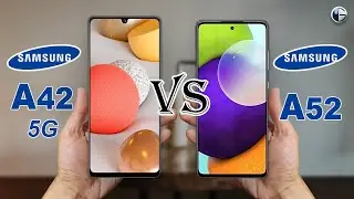 SAMSUNG Galaxy A42 5G vs SAMSUNG Galaxy A52 || Full Specs Comparison