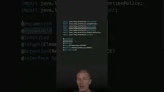 What Are Meta-Annotations? #java #shorts #coding #airhacks