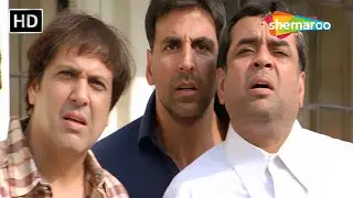 अक्षय कुमार और परेश रावल की लोटपोट कॉमेडी | Bhagam Bhag Comedy | Govinda Comedy