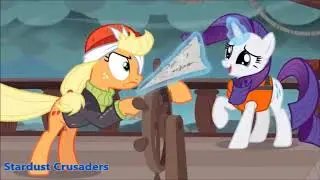 Jojo parts portrayed by MLP