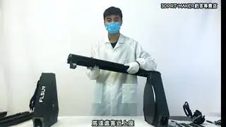 ★B01A7★最完整中文組裝說明 FLSUN V400 3D列印機 帶中文字幕與語音