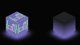 Creating a cube lighting effects with image and solid Color in 10 minutes