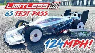 ARRMA LIMITLESS 6S Test Run | 4070 2700KV, SMC 7600 Single 6S | 124MPH!!