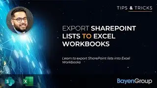 Export SharePoint Lists to Excel Workbooks