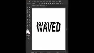 Waved text effect in illustrator  