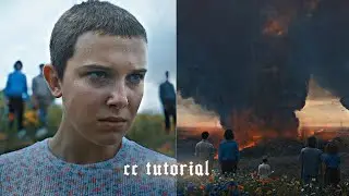 high quality cc tutorial ; after effects (preset in desc.)