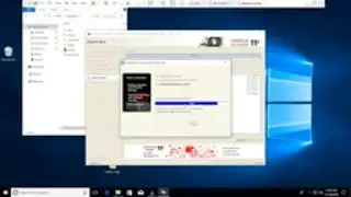 How to install Oracle database g11 r2 on windows .