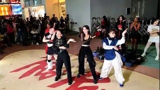 [STREET ARTIST] NOVA, MULTINATIONAL DANCE TEAM. HALLOWEEN HONGDAE BUSKING. 241031.