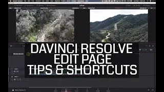 Davinci Resolve 15 Edit Page Tips