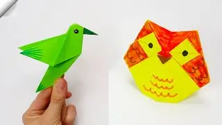 6 Easy paper crafts | How to make paper toys