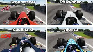 Fastest Mid-2000's V10 F1? - Assetto Corsa Shootout!