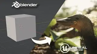 My 3d workflow / Blender & Unreal Engine 5