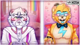Tiger Rock LOVES Glamrock Freddy?! in VRCHAT