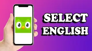 How To Select English On Duolingo (Easy)