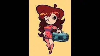 FUNKADELIX GF Sprites! She's cute :3 