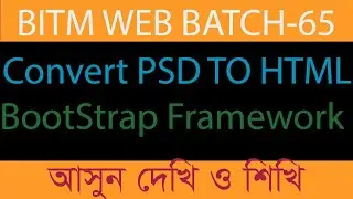 Convert PSD TO HTML by Bootstrap