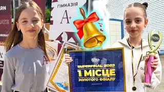 Настя в ШКОЛІ нагороди ТАНЦІ наш виступ І місце ВЛОГ My little Nastya