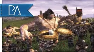 MARCH OF THE DRUMMER TROLLS - Third Age Total War Reforged Gameplay