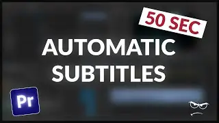 How to Add Automatic Subtitles in Premiere Pro