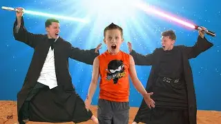 Bro VS. Bro Star Wars Battle!