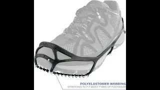 Walk Traction Ice Cleats for Walking on Snow and Ice (1 Pair) |Ext Trending
