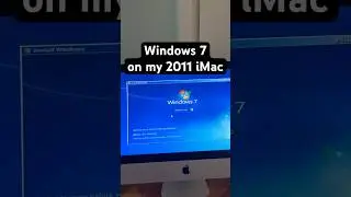 Finally getting Windows 7 on my 2011 iMac 