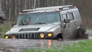 Offroad. Маршрут к Матросу. Утопили Хаммер.