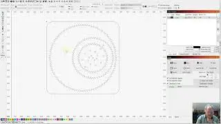 SpiroGraph laser cut using LibreCad