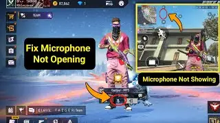 How To Fix Microphone Problem In Free Fire | Fix Free Fire Microphone Not Working