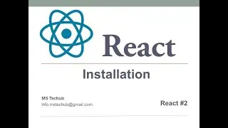 React installation tutorial | React setup | React setup visual studio code