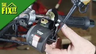 Oiling Throttle Cables 2004 Honda Rebel CMX250C | The Fixit Shed