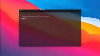 Css Terminal | Fluent style Terminal with Css only!