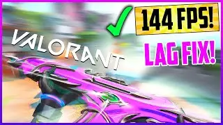 🔧 Valorant Low End PC: Boost FPS And Fix FPS Drops ✅ | 144+FPS On Intel HD/AMD Ultimate Guide | 2021