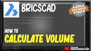 How To Calculate Volume In BricsCAD