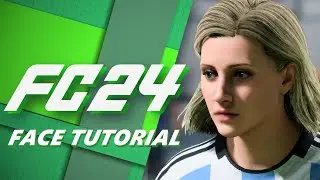 EA SPORTS FC 24 FEMALE PLAYER CREATION ARGENTINE PLAYER