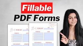 Fillable PDF Form Tutorial | Create Fillable Forms Online for FREE
