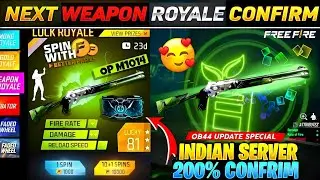 Next Weapon Royale, New Weapon Royale Free Fire 🥳🤯| Free Fire New Event| Ff New Event| New Event Ff