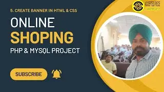 5. create banner html and CSS Example