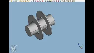 FreeCAD.#23. Инструменты Создать клон и Клонировать