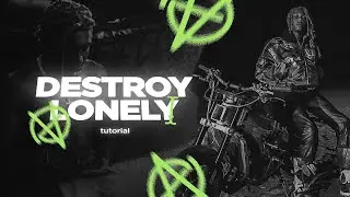 How To Make EXPERIMENTAL Beats For DESTROY LONELY