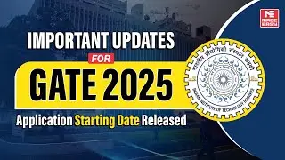 GATE 2025 Application Date Released | Important Updates | MADE EASY